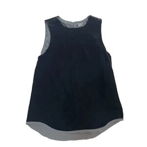 Theory velvet sleeveless top size M